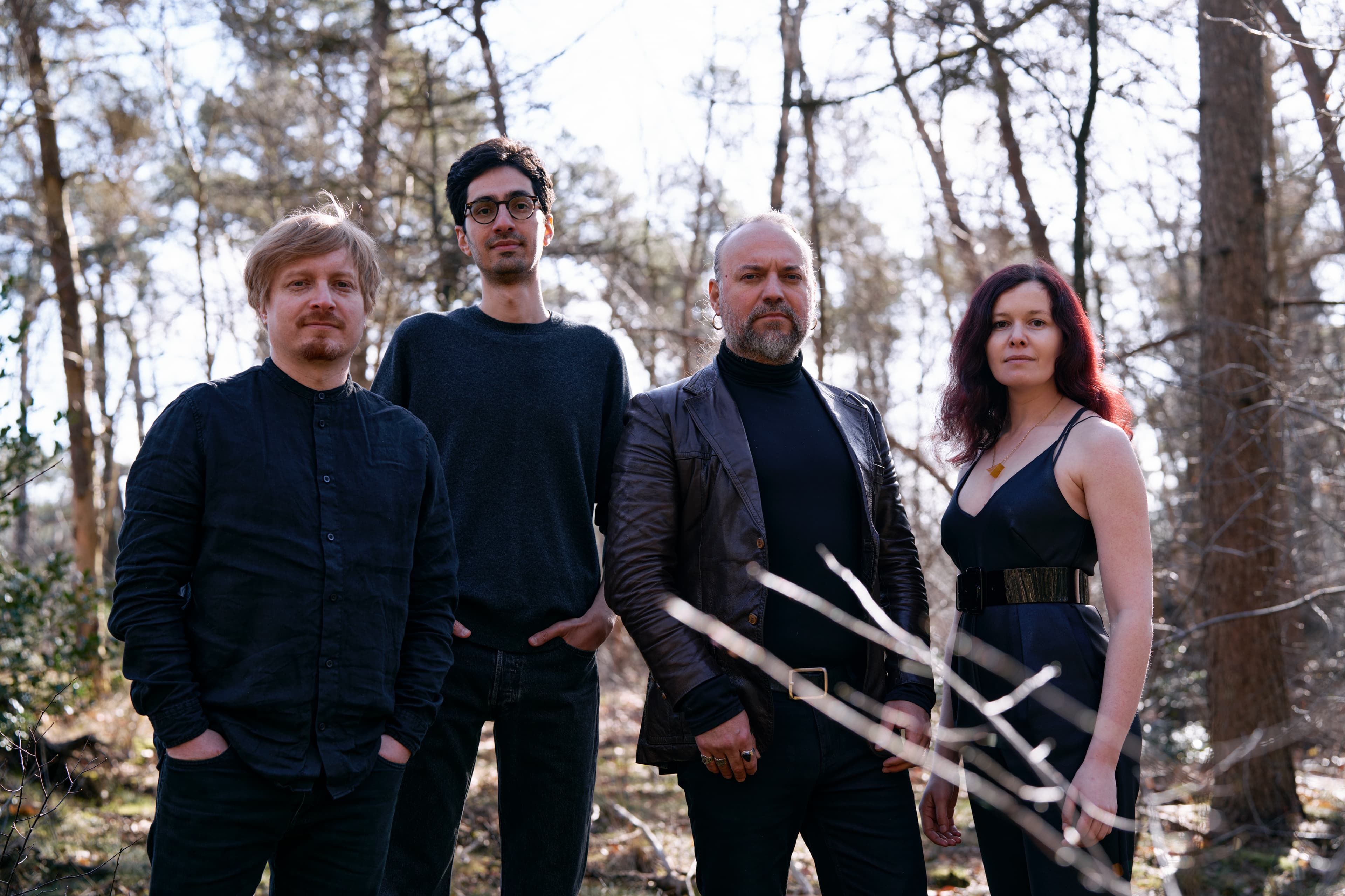 Photo of Ruven Ruppik, Soheil Shayesteh, Efrén Lopez, and Maya Fridman